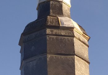 Protection renforcée du clocher de l’église en 2023 dans l’attente de sa restauration