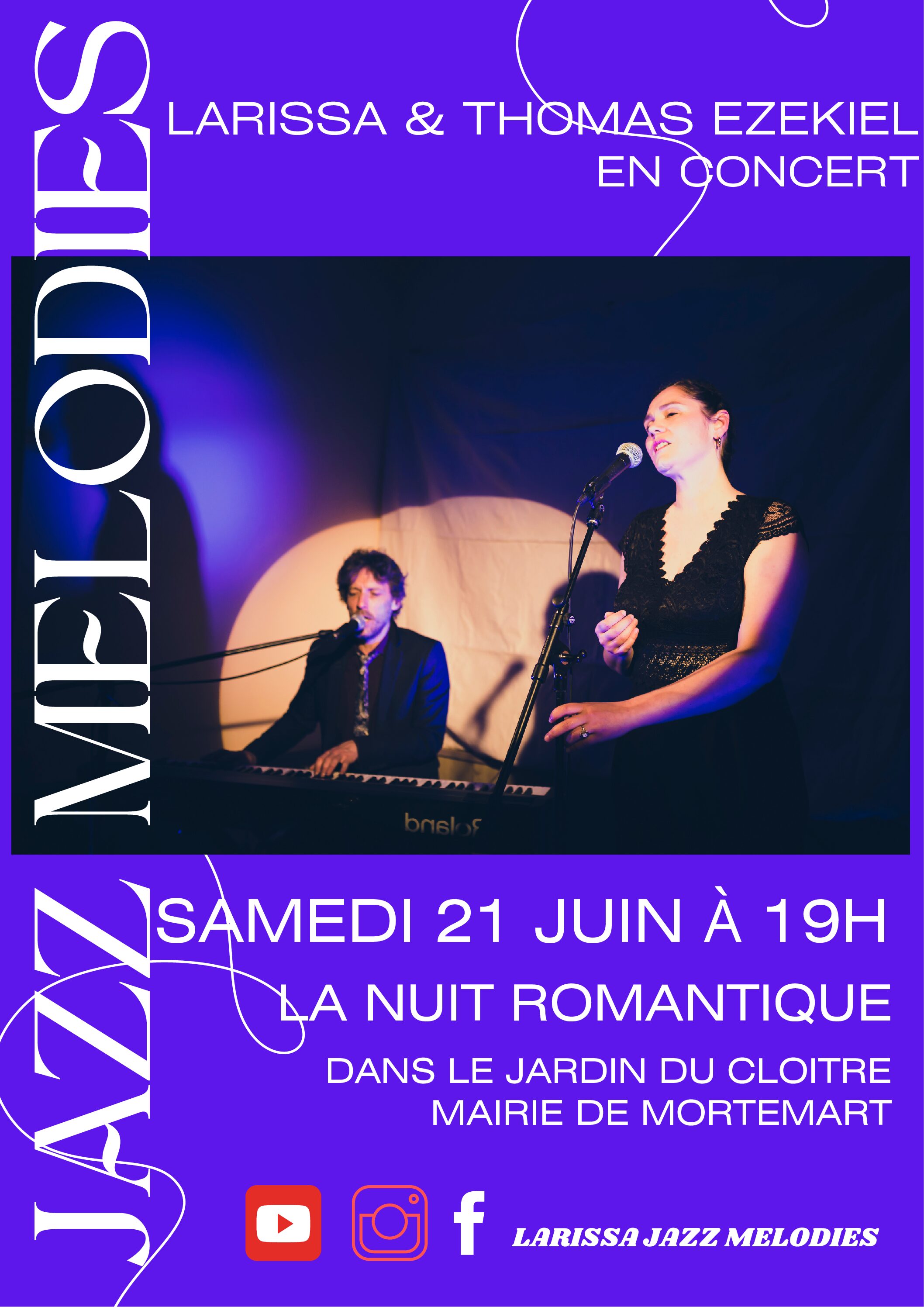 Concert du 21 juin  » La nuit romantique »