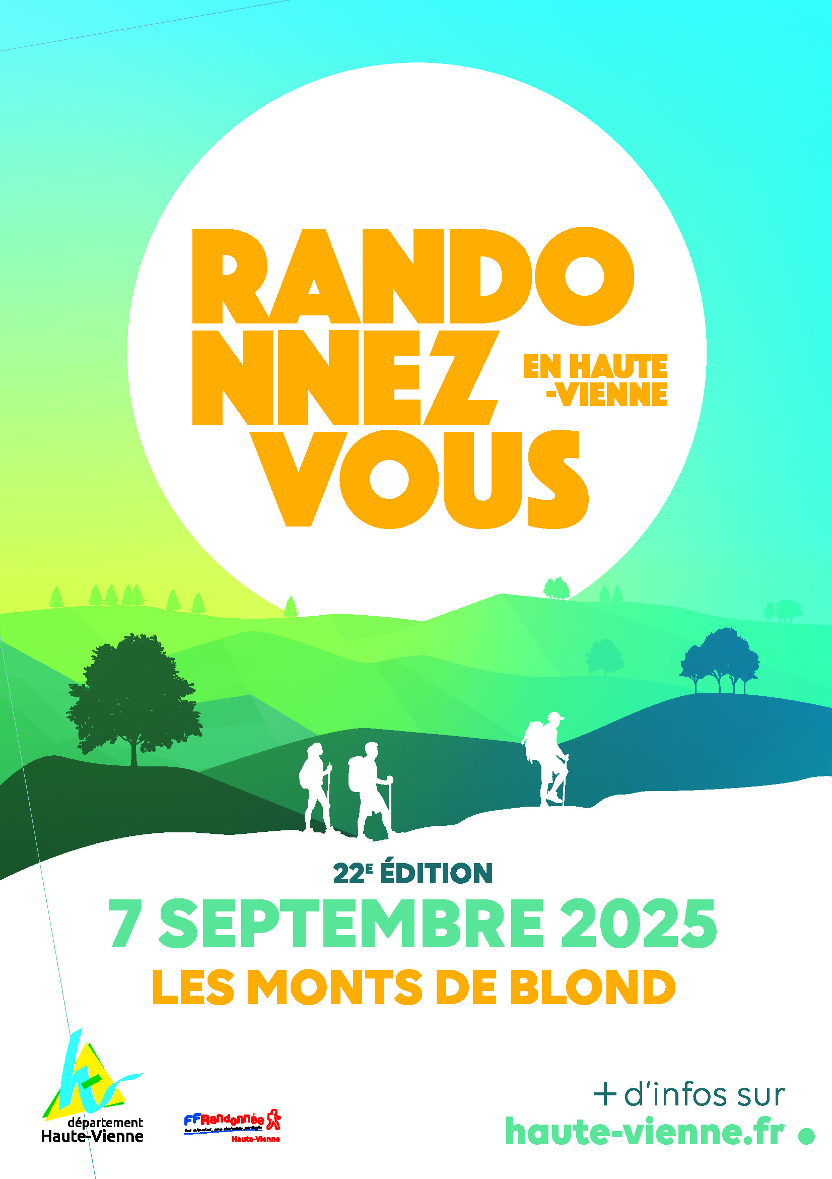 22éme édition de Randonnez vous en Haute-Vienne le 7 septembre à Mortemart
