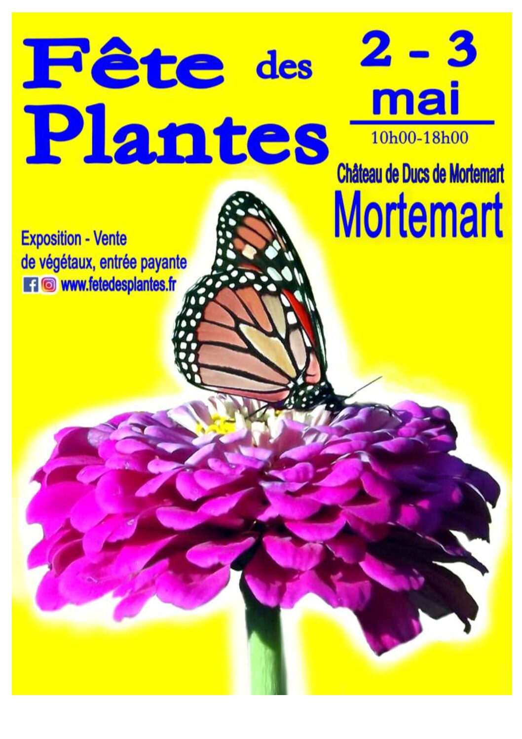 FETES DES PLANTES DU 2 AU 3 MAI